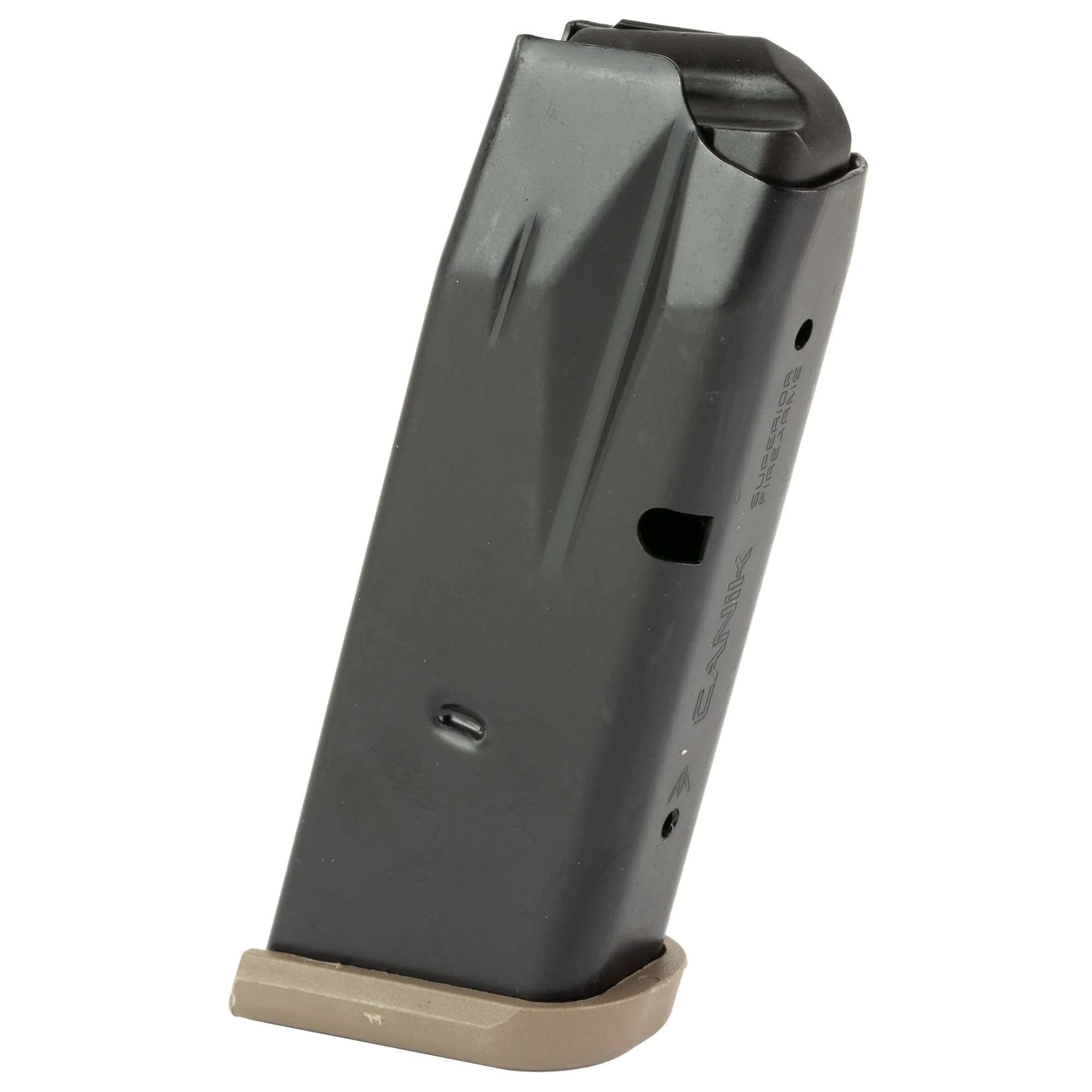 Canik-METE-MC9-9mm-10-Round-Magazine-With-Flush-Finger-Rest-Baseplate-FDE-1 Canik METE MC9 9mm 10 Round Magazine With Flush Finger Rest Baseplate FDE 1