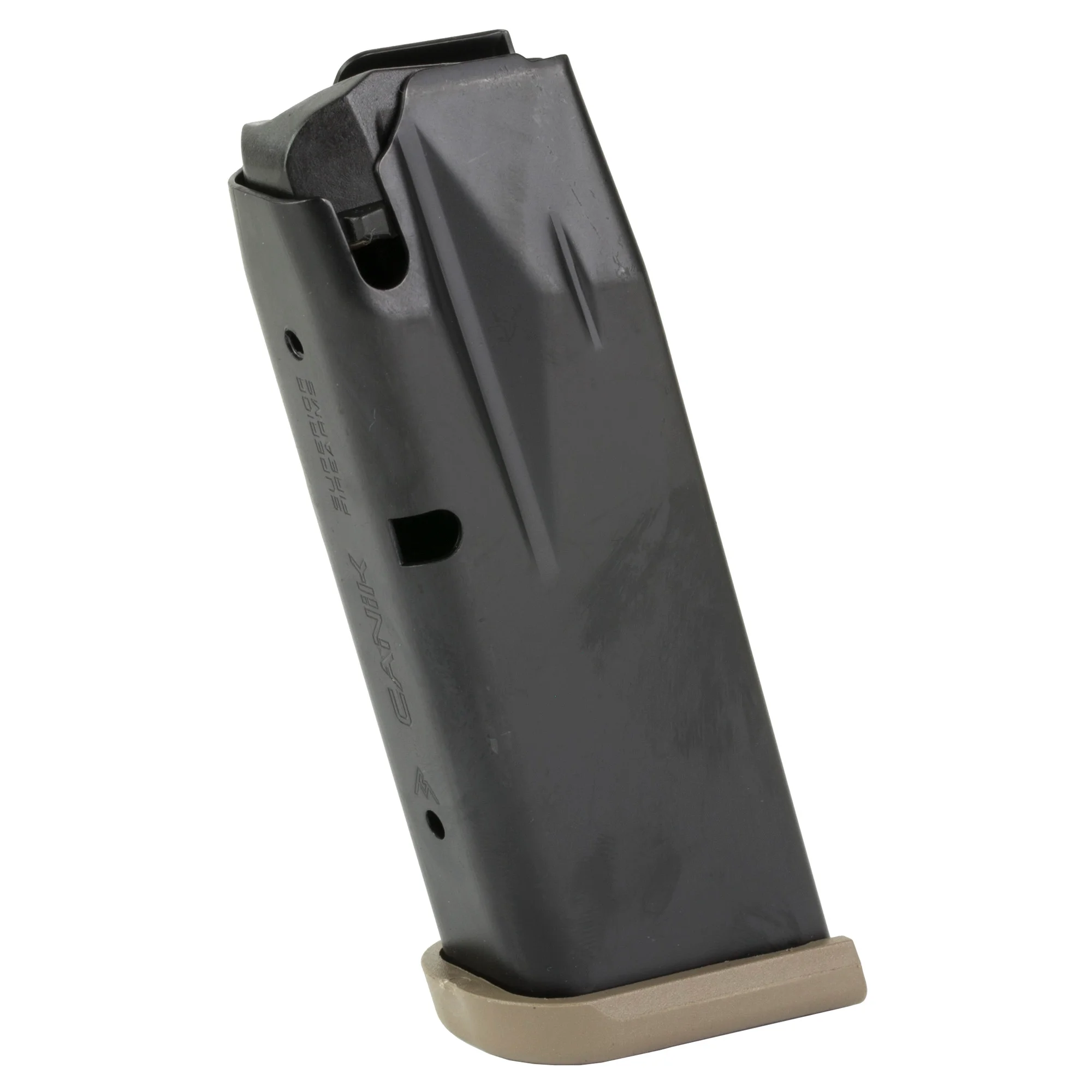 Canik-METE-MC9-9mm-12-Round-Magazine-With-Flush-Finger-Rest-Baseplate-FDE-1-1 Canik METE MC9 9mm 12 Round Magazine With Flush Finger Rest Baseplate FDE 1 1
